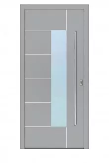 Modern műanyag bejárati ajtók